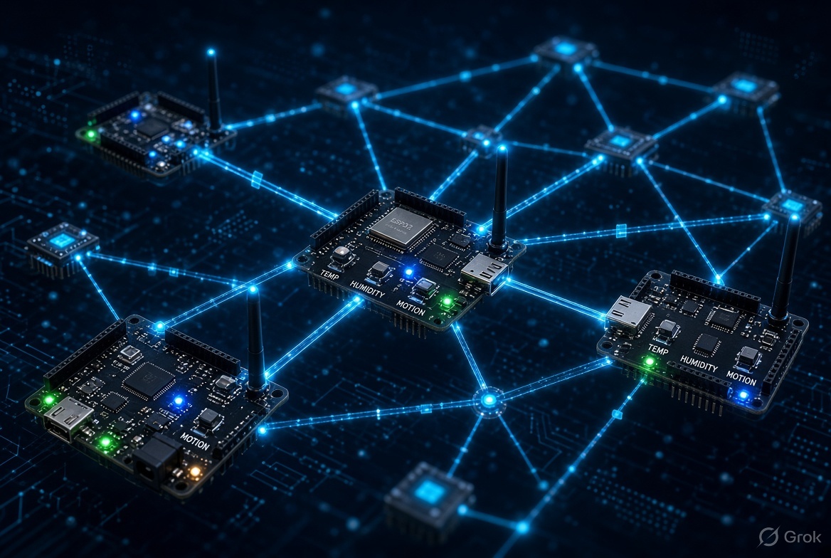 Einführung in die Entwicklung von MeshCore Sensor-Knoten